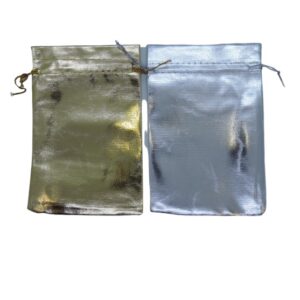 Golden/silver pouch