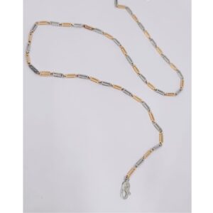 Designer Platinum Two Tone Chain