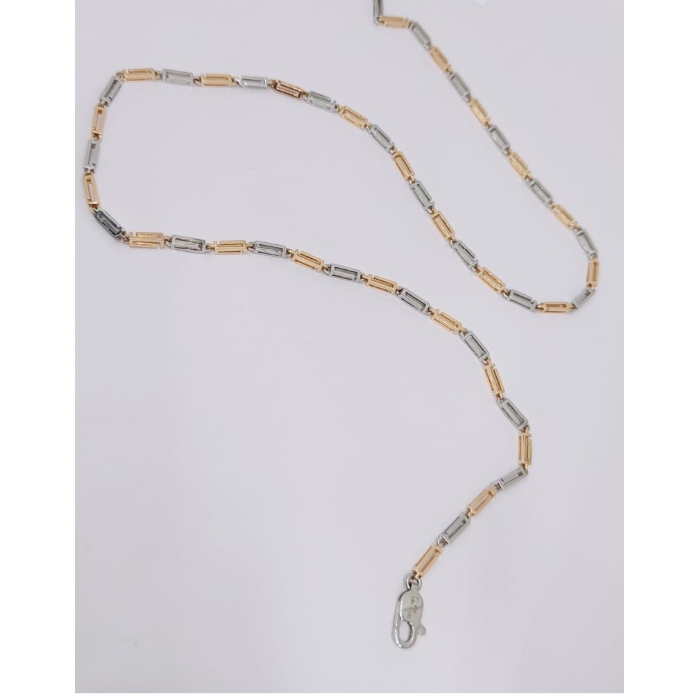 Designer Platinum Two Tone Chain