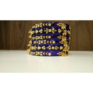 Gold designer chudi