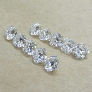 Def color white genuine loose moissanite