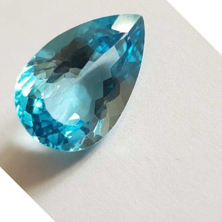 29.45ct Pear Blue Topaz