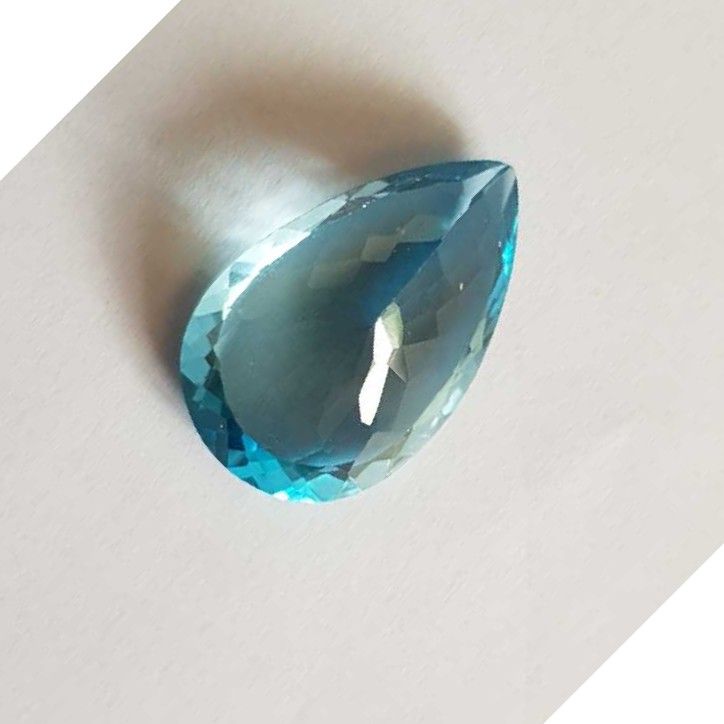 29.45ct Pear Blue Topaz