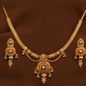 916 Gold Necklace Set