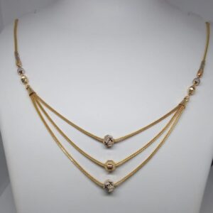 916 Gold Rodium Chain