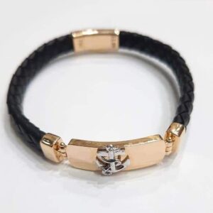 18 ct rose gold bracelet for gents