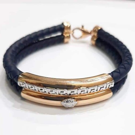 18 ct rose gold bracelet for gents