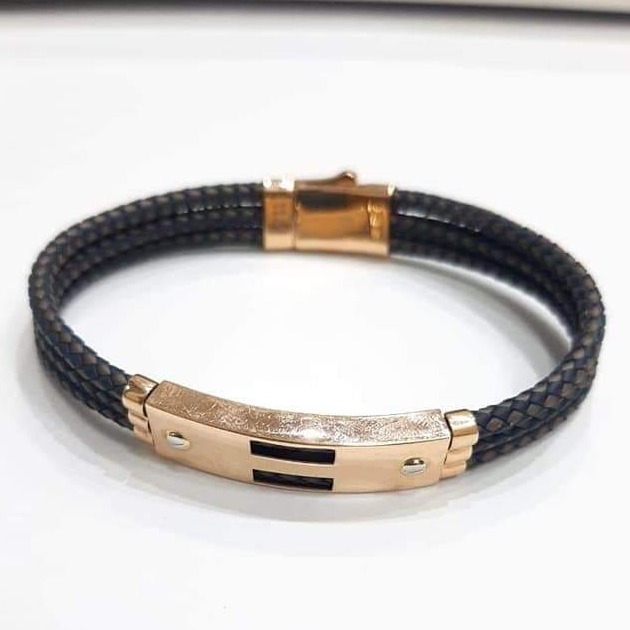 18 ct rose gold bracelet for gents