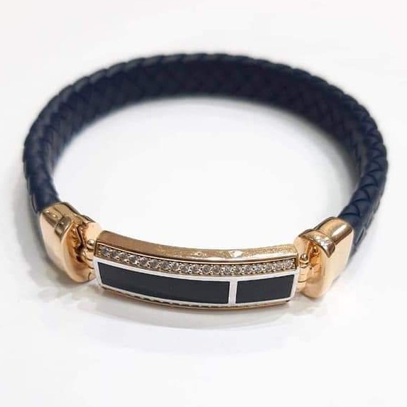 18 ct rose gold bracelet for gents