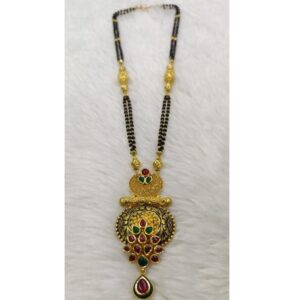 916 gold jadtar mangalsutra