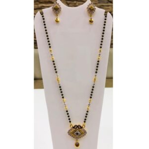 916 gold antique mangalsutra