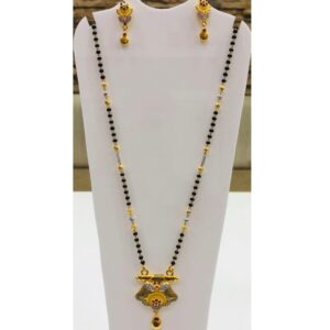 916 gold antique mangalsutra