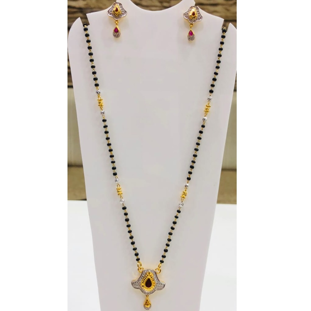 916 gold fancy mangalsutra