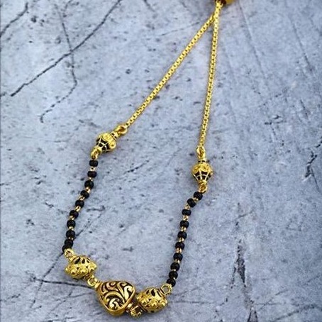 916 gold hand mangalsutra