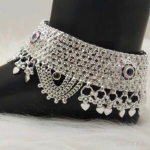 silver payal