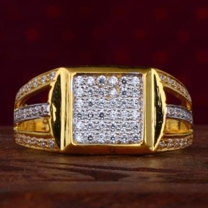 22 kt 916 gold gents ring