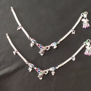 Silver Fancy Payal