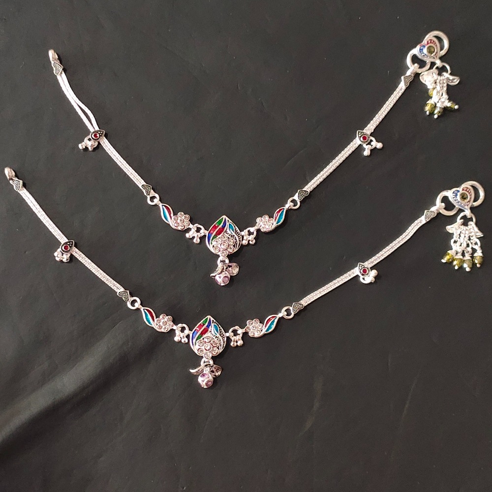 Silver Fancy Payal