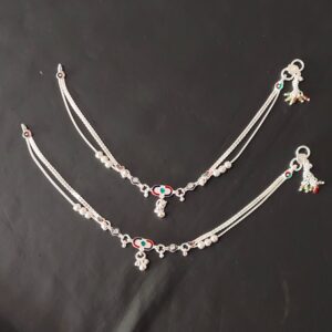 Silver Fancy Payal