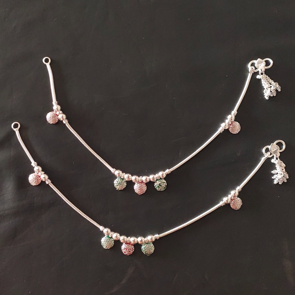 Silver Fancy Payal