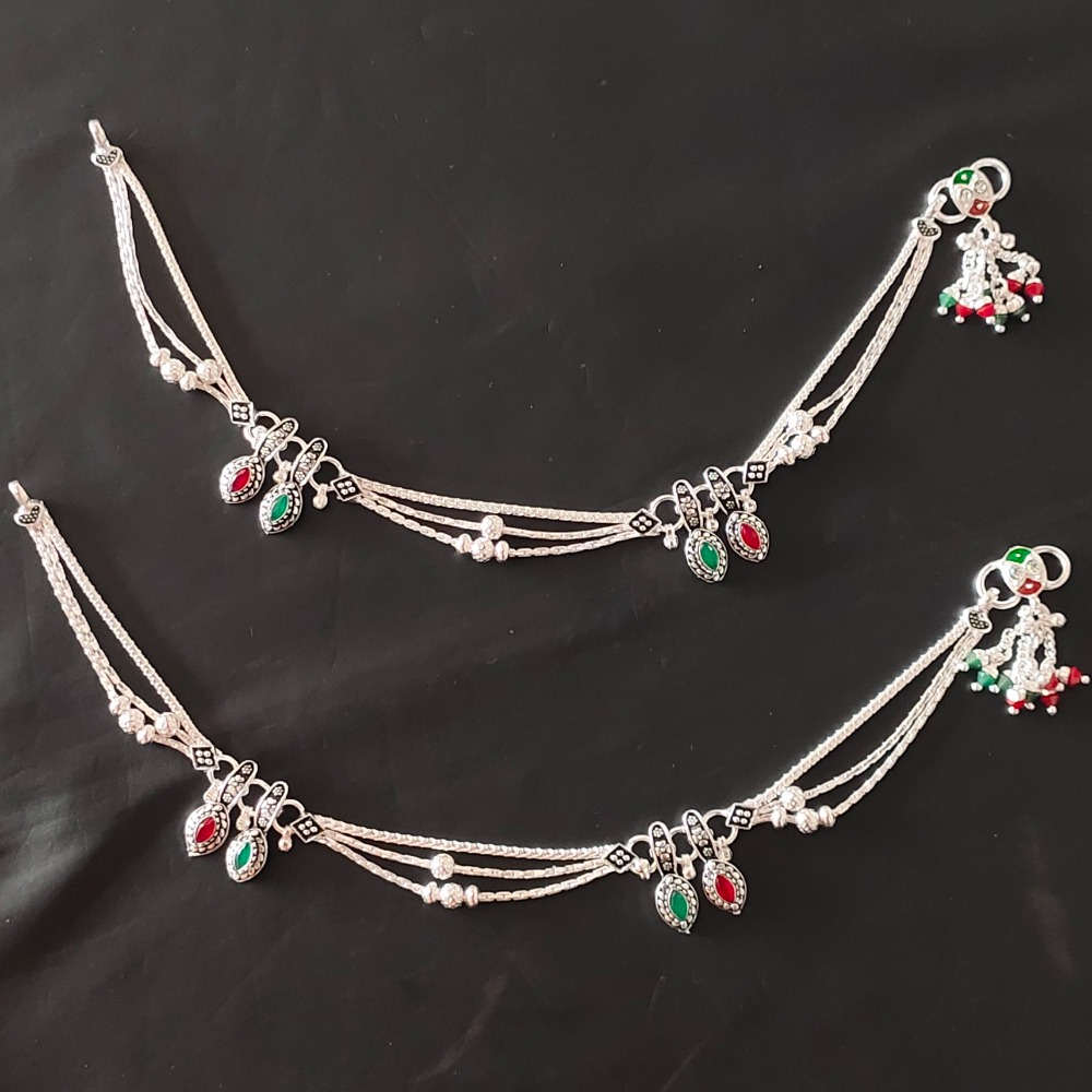 Silver Fancy Payal