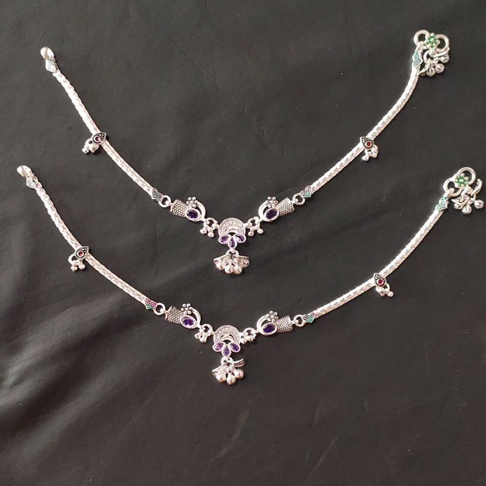 Silver Fancy Payal