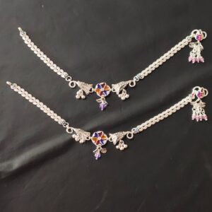 Silver Fancy Payal