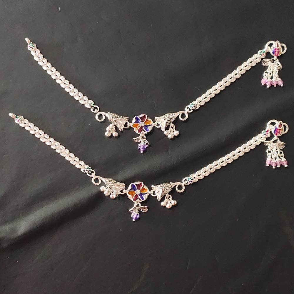 Silver Fancy Payal