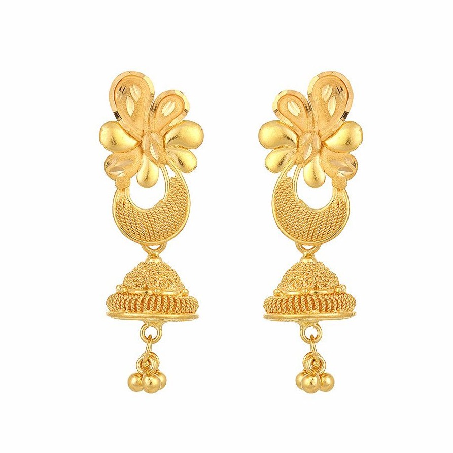 22 Kt 916 Gold Earring