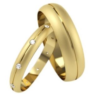 22 Kt 916 Gold Couple Ring