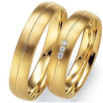22 Kt 916 Gold Couple Ring