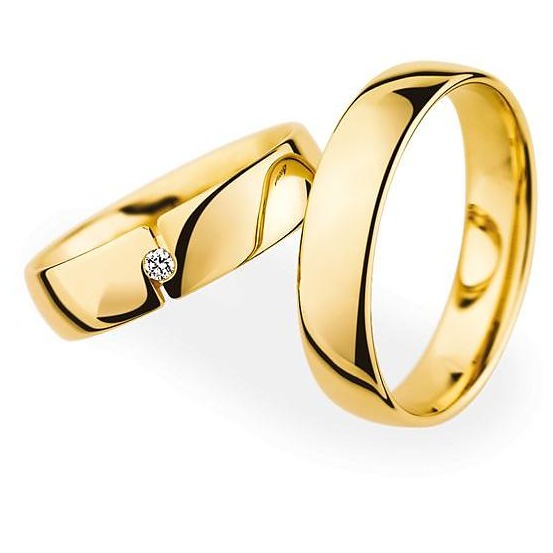 22 Kt 916 Gold Couple Ring