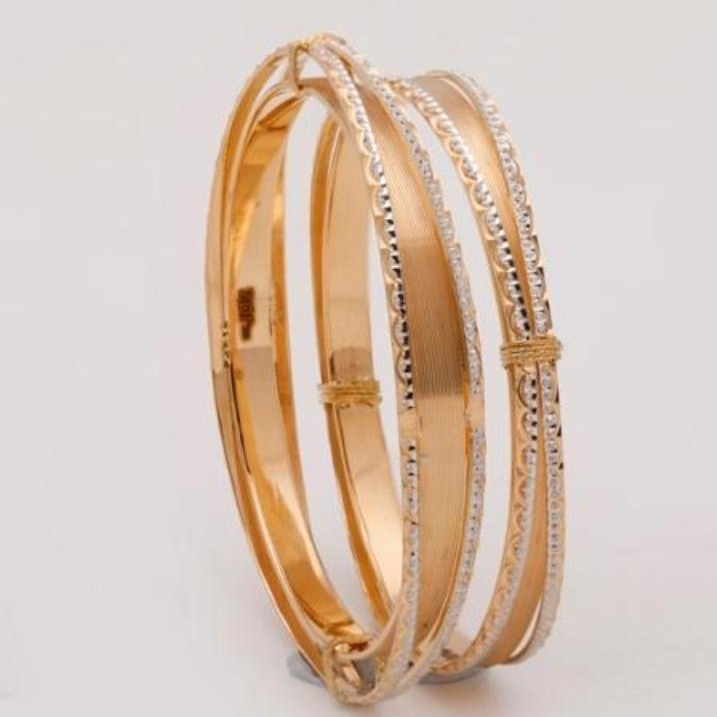 22 kt 916 gold bangle fancy