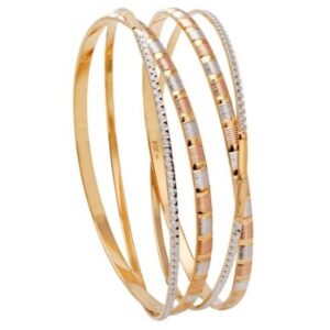 22 kt 916 gold bangle moder designe