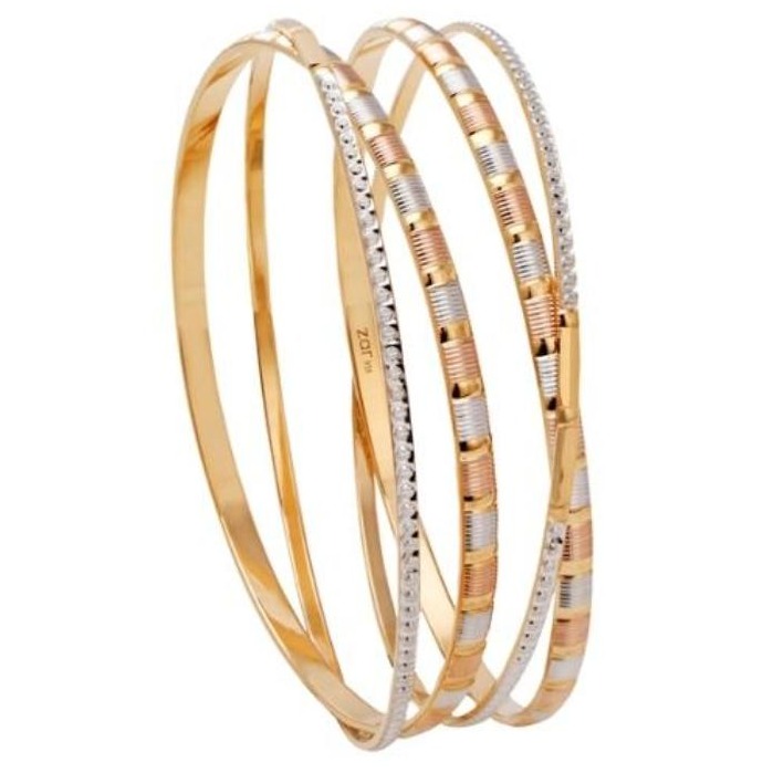 22 kt 916 gold bangle moder designe