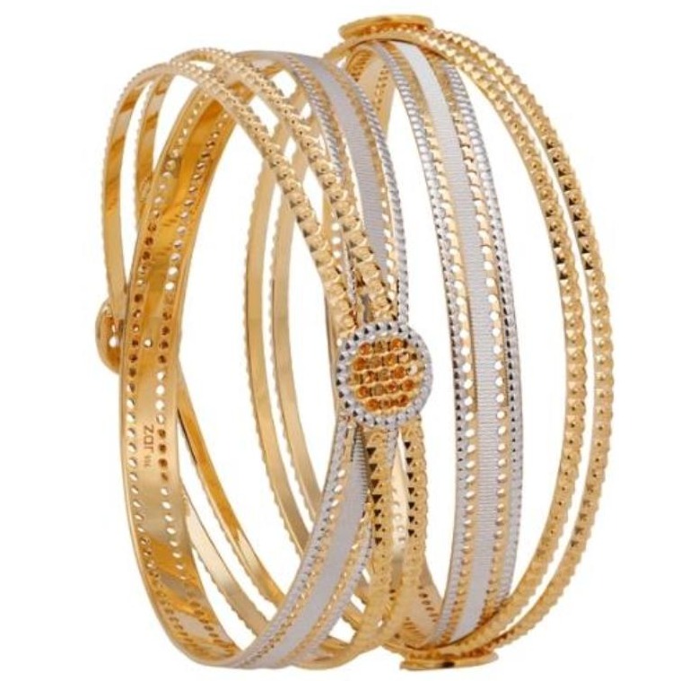 22 kt 916 gold fancy bangle