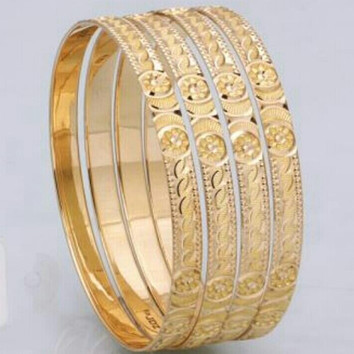 22 kt 916 gold bangles