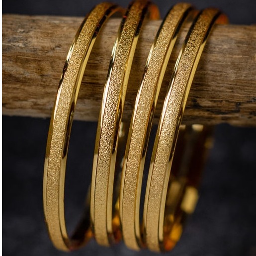 22 kt 916 gold bangles fancy