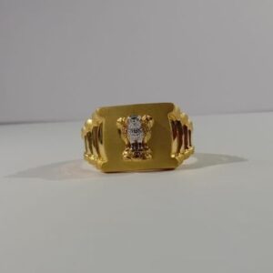 22 Kt 916 Gold Casting Ring