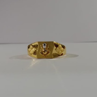 22 kt 916 gold casting ring