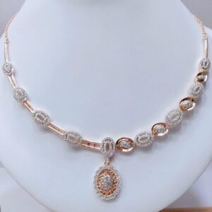 Rose Gold Plated Classic Necklace VJ-N011