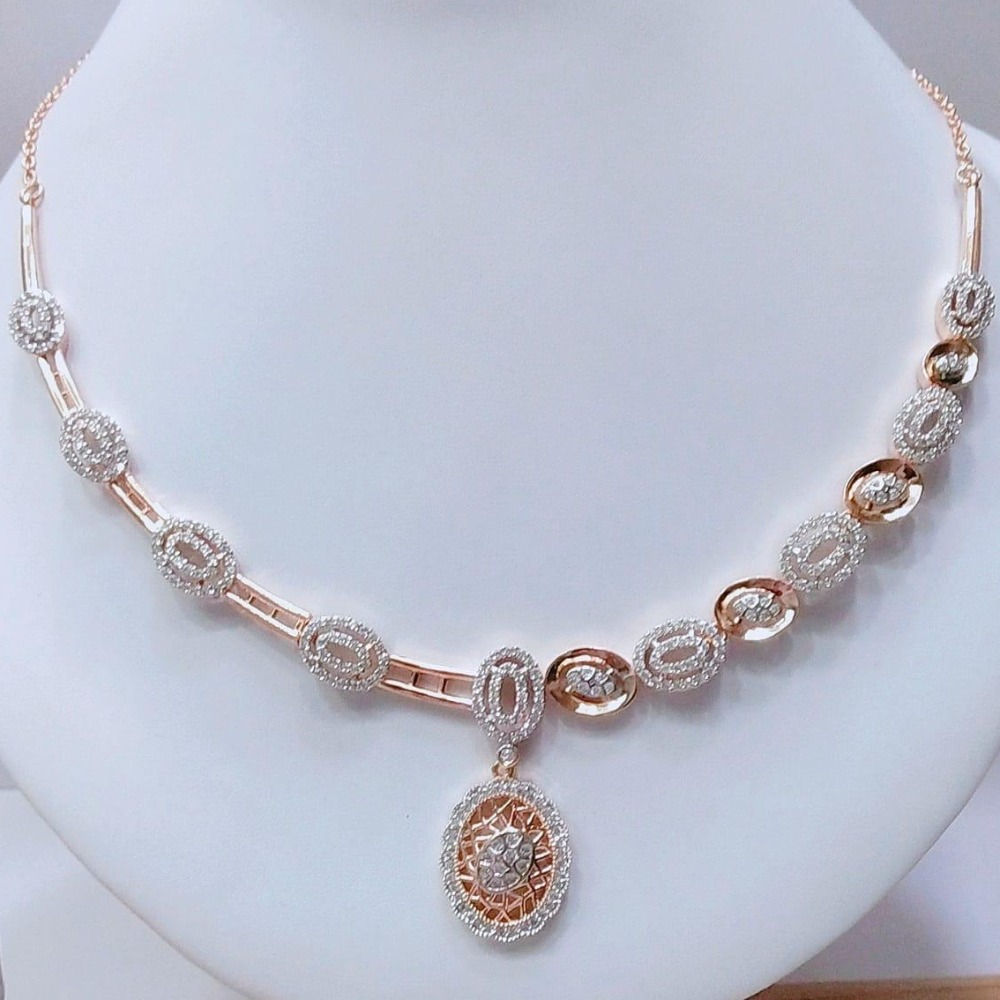 Rose Gold Plated Classic Necklace VJ-N011