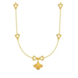 Gold 22kt necklace jewellery for women
