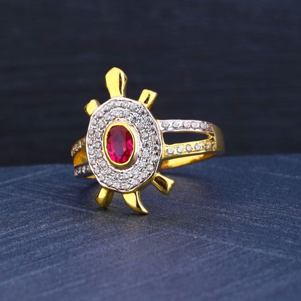 916 Gold Tortoise Shape Ring