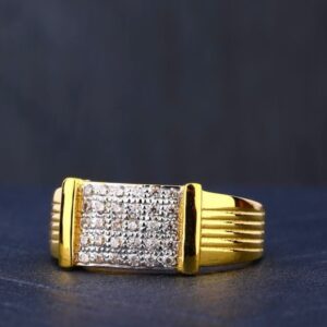 916 Gold Fancy Ring For Men