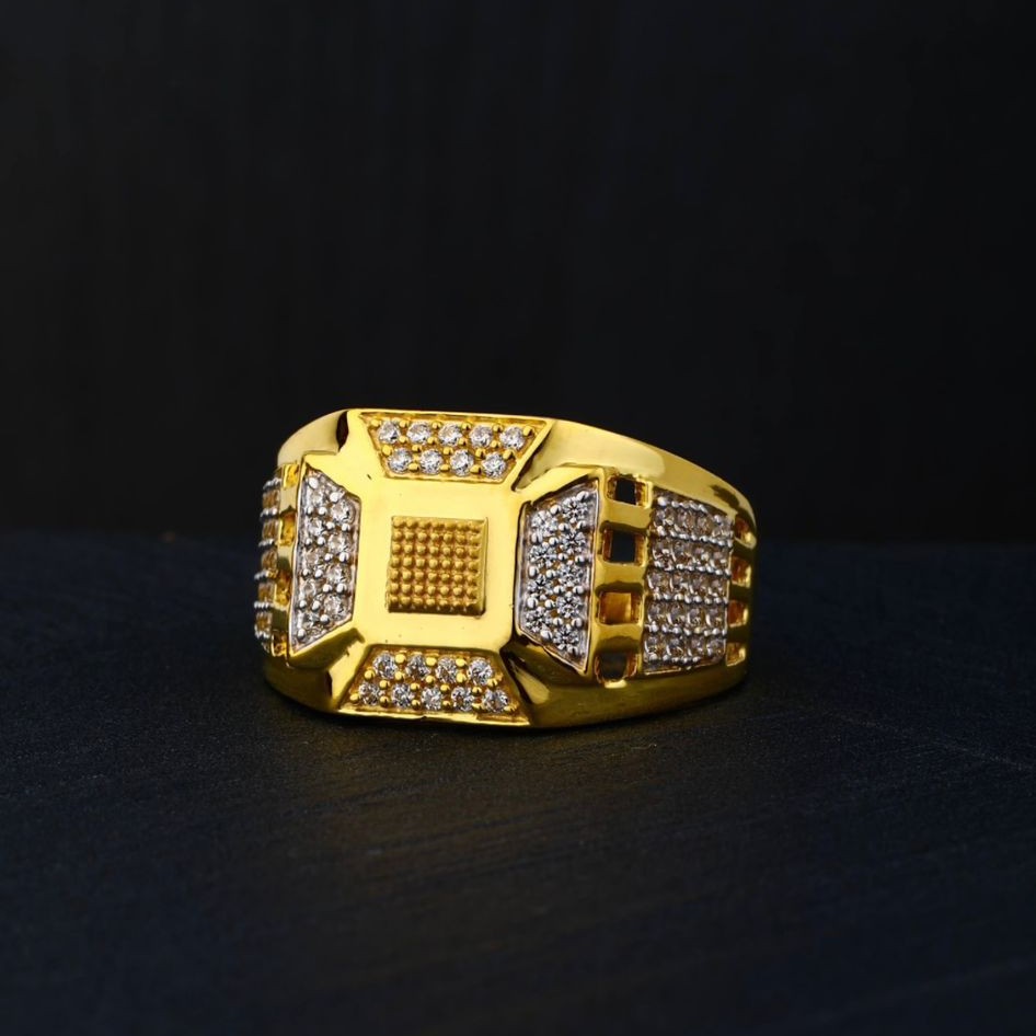 22Kt Gold Designer Ring For Men