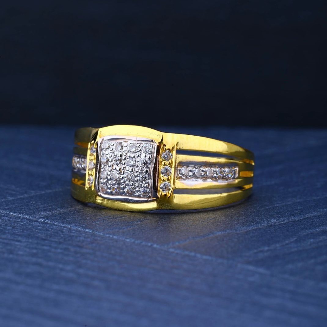 22K Gold Hallmarked Gents Ring