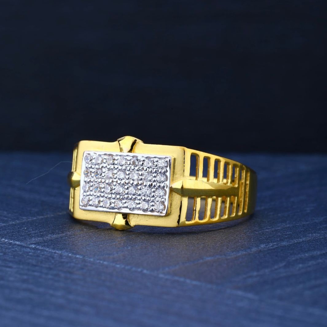 916 Gold Hallmarked Ring For Men