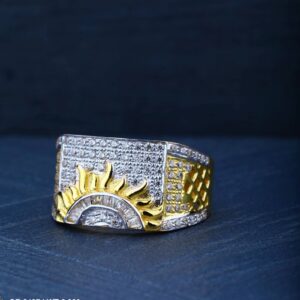 916 Gold Surya Design Ring