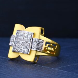 916 Gold Handmade Mens Ring